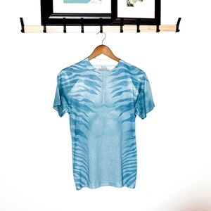 Disney Parks Pandora Avatar Shirt Size L | World of Avatar Blue Graphic Tee Shor